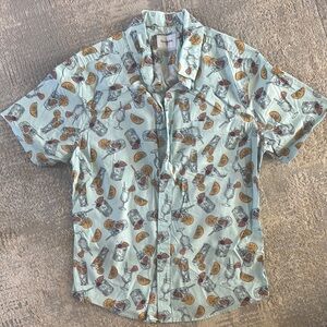 Goodfellow & Co Blue Casual Button Down Shirt